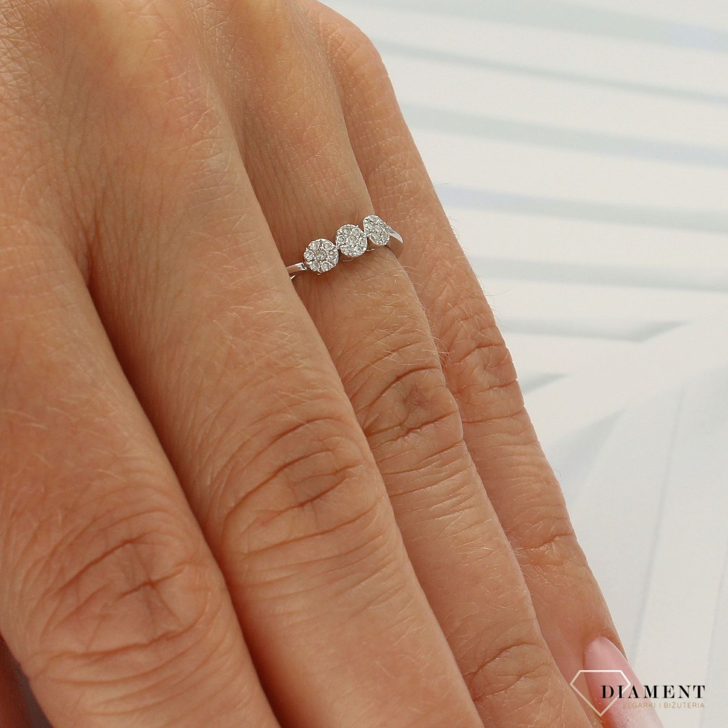 Pierścionek złoty DIAMENT 585, diamenty 0660027138 HSI.jpg